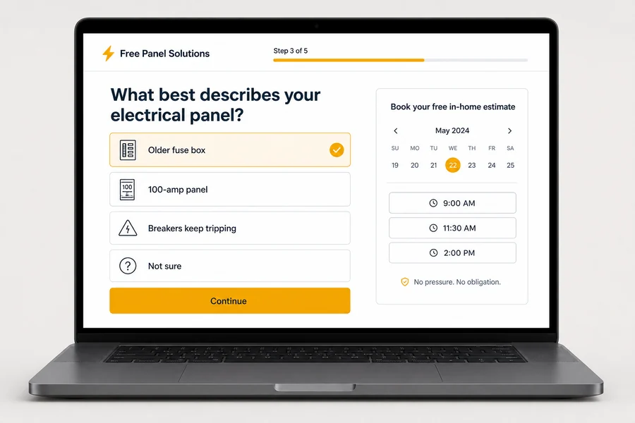 A sub-brand and a funnel that book appointments on autopilot