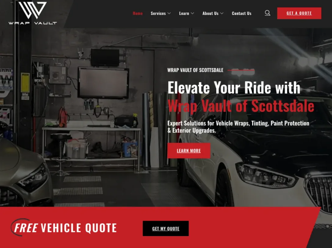 Conversion-focused home service website built by ProofPilot